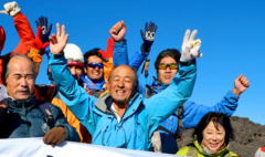 日本80岁“富士山先生