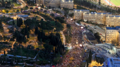 数万人在耶路撒冷集